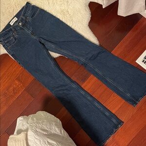Abercrombie & Fitch Dark Blue Boot Cut Jeans